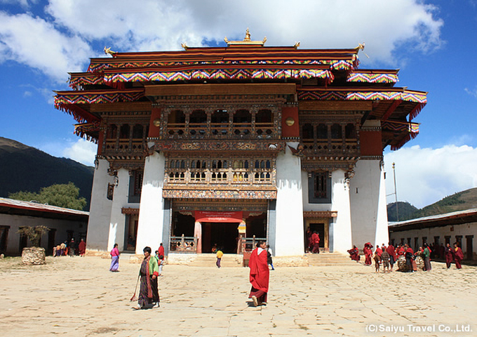 ブータン最大のニンマ派寺院ガンテゴンパ