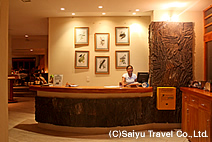 FINCHI BAY ECO HOTEL (フィンチ・ベイ・ホテル)フロント