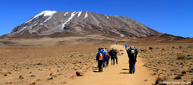 世界一の単独峰 キリマンジャロ登頂