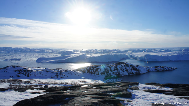 西グリーンランドを歩く<br>氷河の大地とオーロラを求めて