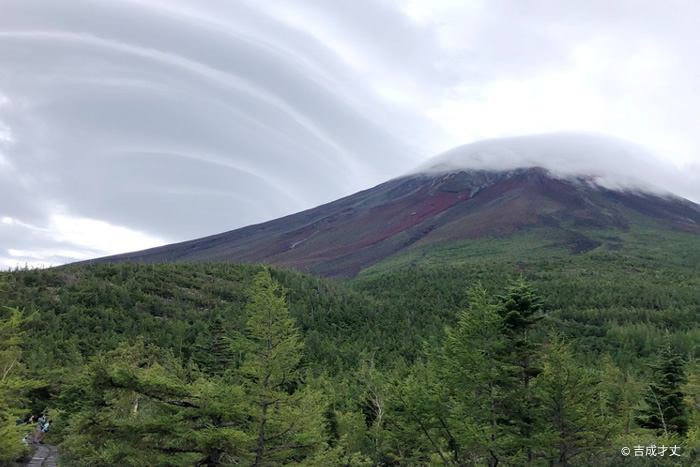 目の前の富士山の迫力は写真では伝わりません