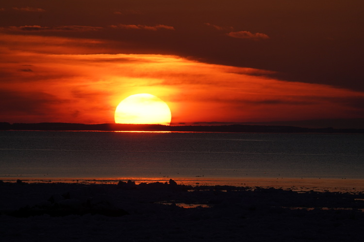 美しい夕焼け