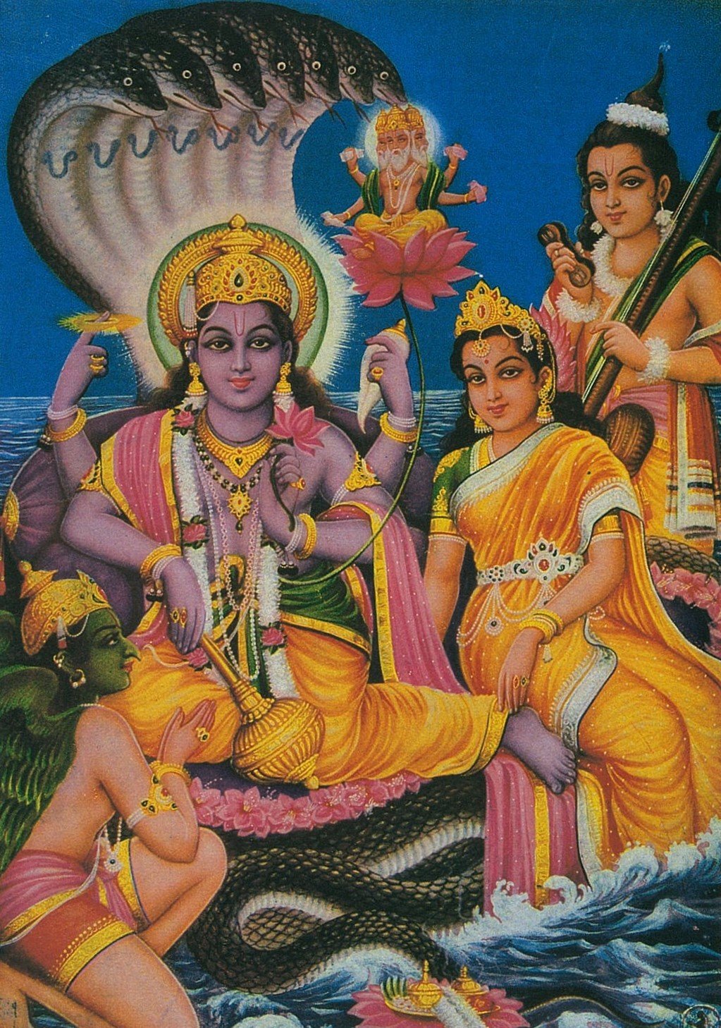 ヒンドゥー教の神々　世界維持神・ヴィシュヌ