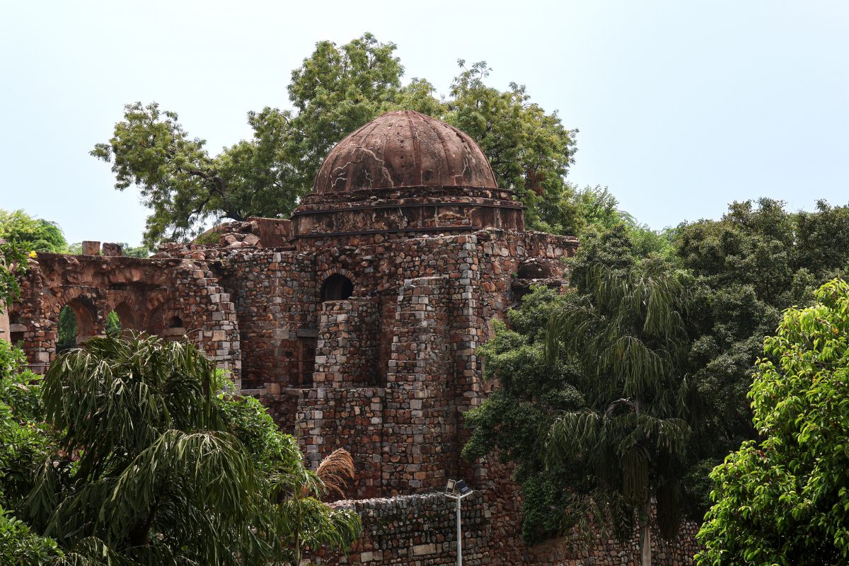 デリーに残る13世紀の遺跡 ホーズ・カース