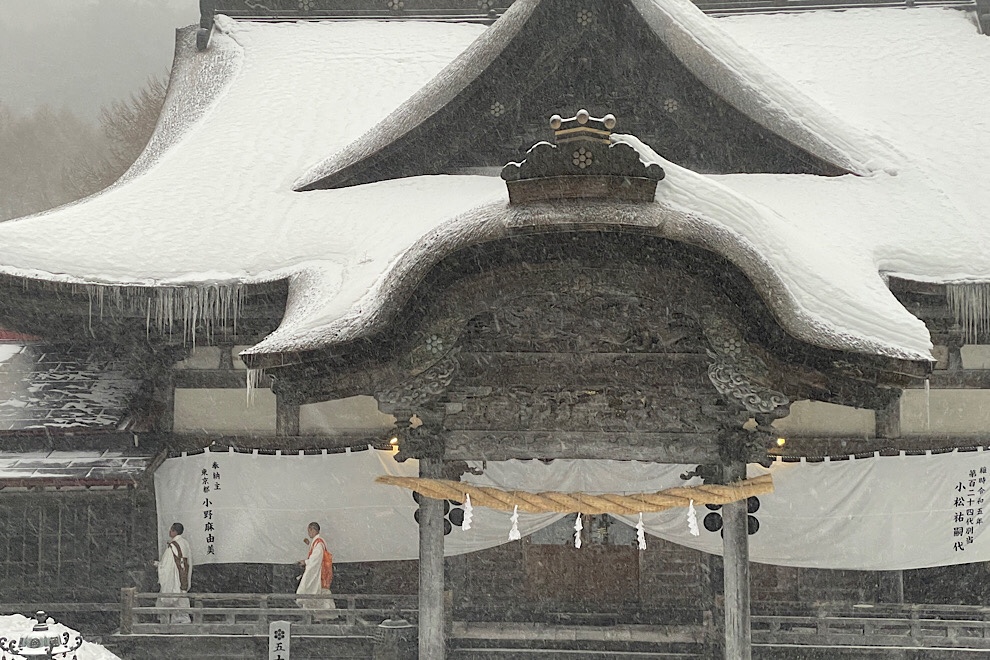 ■ツアー報告 春分の日 身延の霊山 七面山登拝と敬慎院宿坊体験