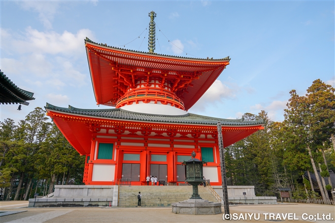 壇上伽藍の根本大塔