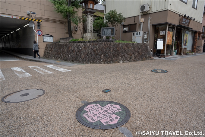 旧中山道・旧東海道の分岐点