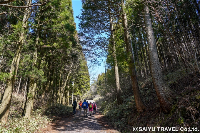 中山道ハイキング（馬籠宿→馬籠峠）