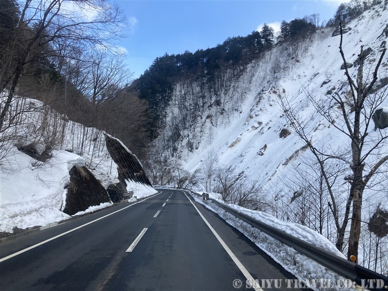 雪原の上高地へ