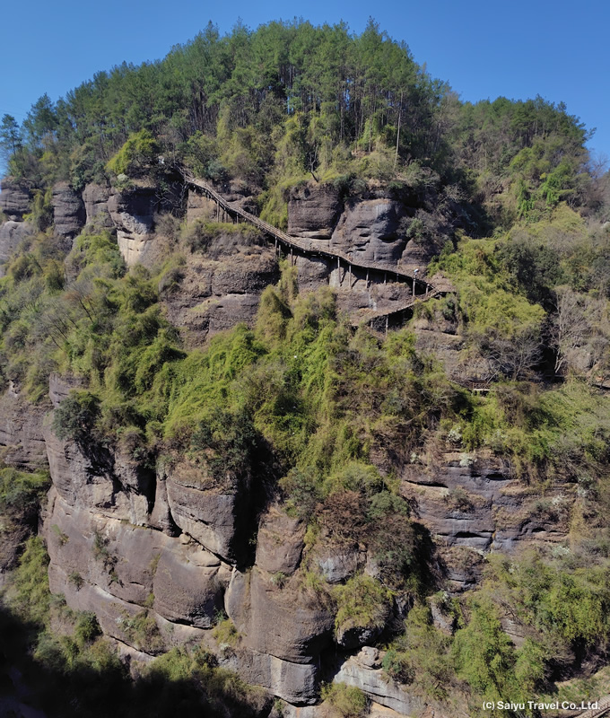 天梯峡桟道