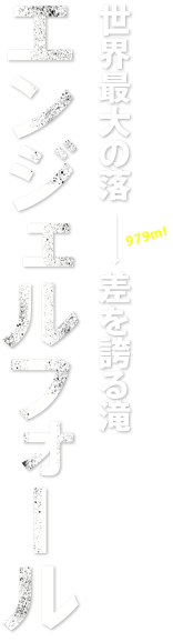 世界最大の落差を誇る滝　エンジェルフォール（ギアナ高地）