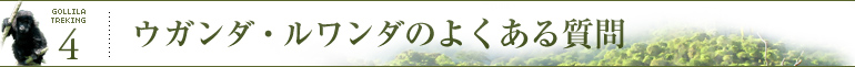 ウガンダ・ルワンダのよくある質問