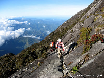 3,600m付近の登山道