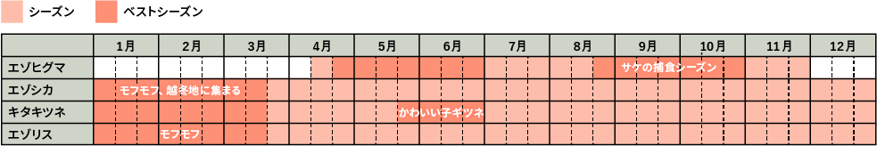 観察シーズングラフ