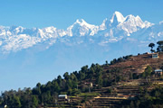 ヒマラヤ展望ベストシーズンに行く ネパール満喫6日間 